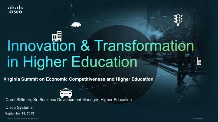 innovation transformation in higher education