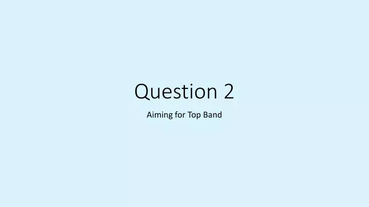 question 2