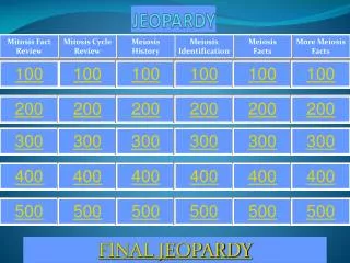 JEOPARDY