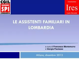 le assistenti familiari in lombardia
