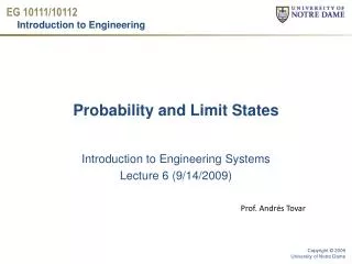 Probability and Limit States