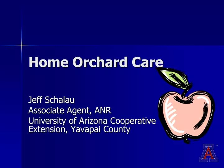 home orchard care