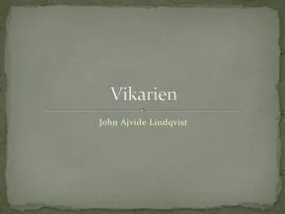 vikarien