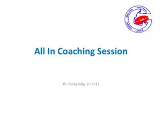 All In Coaching Session