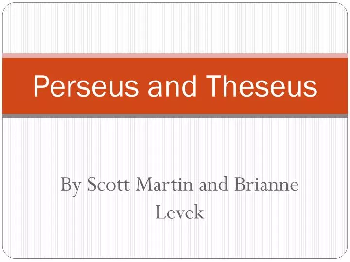 perseus and theseus