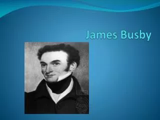 James Busby