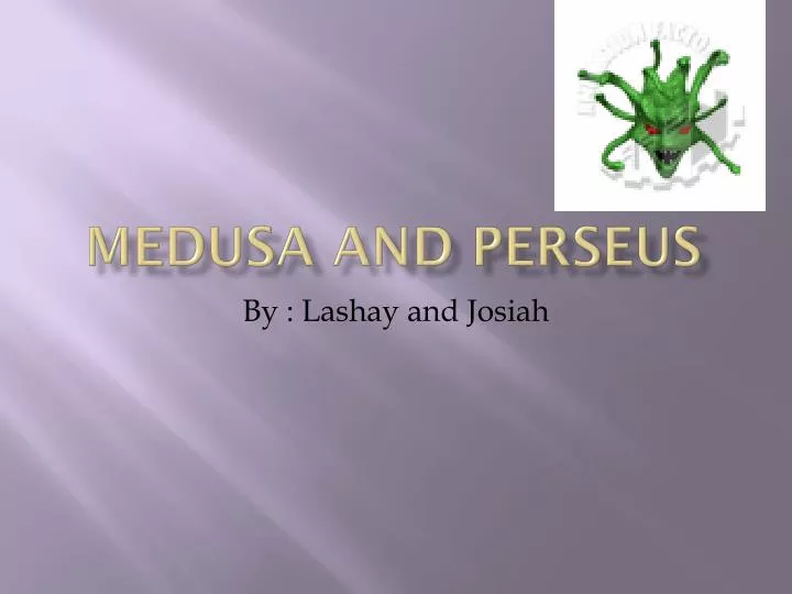 medusa and p erseus
