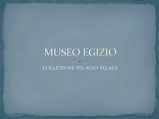 museo egizio