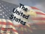 The United States - slide 1