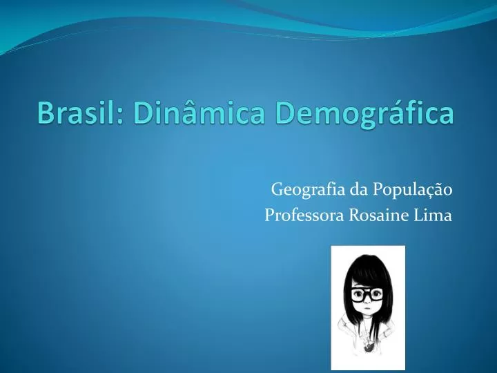 brasil din mica demogr fica