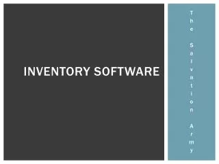 Inventory Software