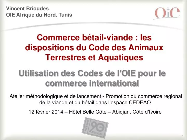 commerce b tail viande les dispositions du code des animaux terrestres et aquatiques