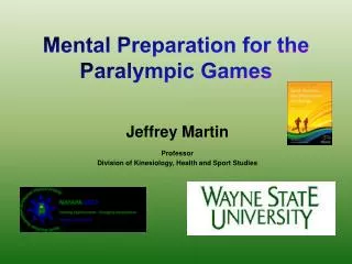 Mental Preparation for the Paralympic Games