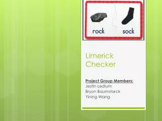 Limerick Checker
