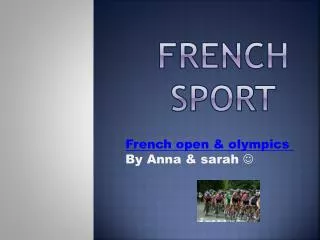 French sport
