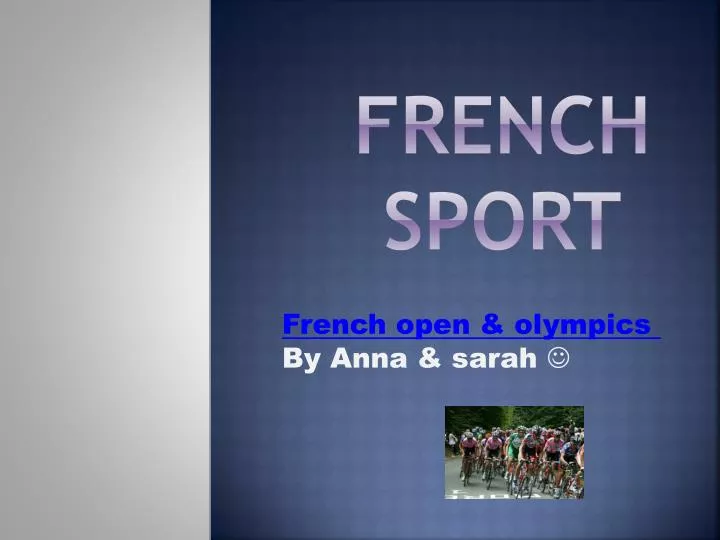 french sport