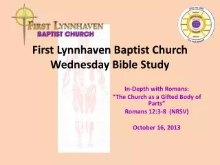 First Lynnhaven Baptist Church Wednesday Bible Study