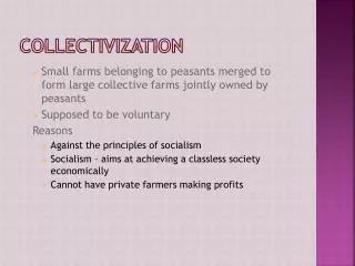 Collectivization