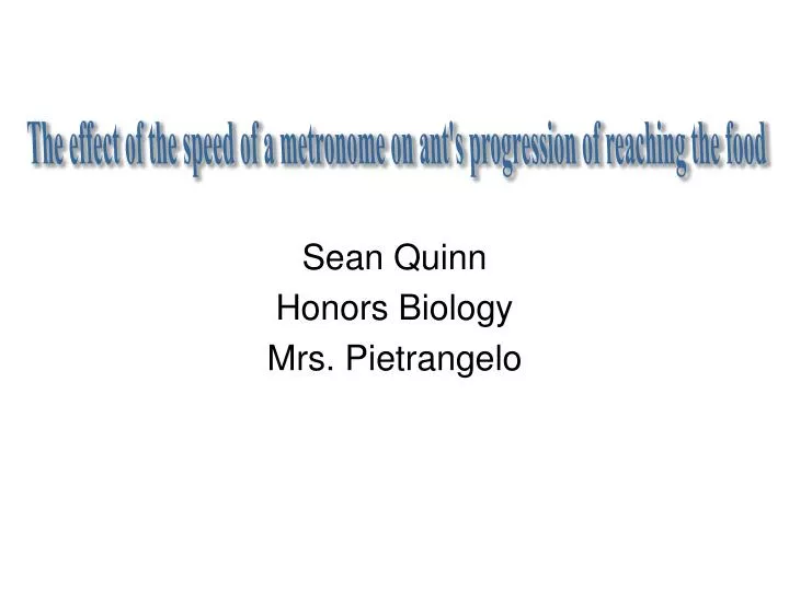 sean quinn honors biology mrs pietrangelo