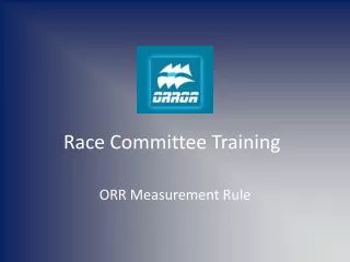 Race Committee Training