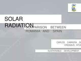 SOLAR RADIATION