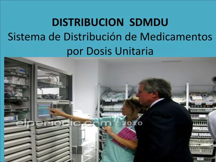 distribucion sdmdu s istema de d istribuci n de medicamentos por dosis u nitaria