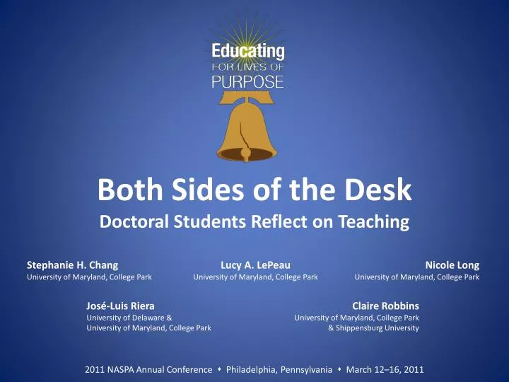 both sides of the desk doctoral students reflect on teaching