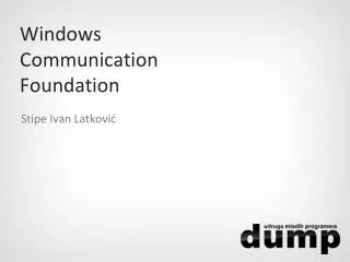 Windows Communication Foundation