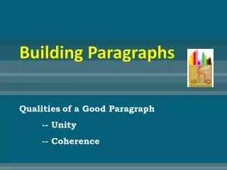 Building Paragraphs