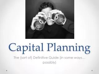 Capital Planning