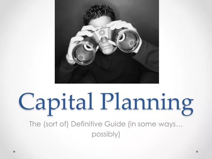 capital planning