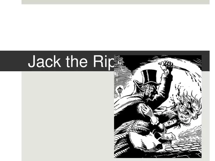jack the ripper