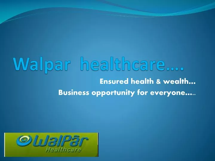 walpar healthcare