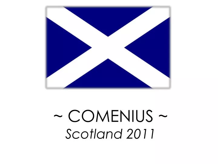 comenius scotland 2011