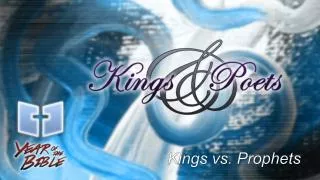 Kings vs. Prophets
