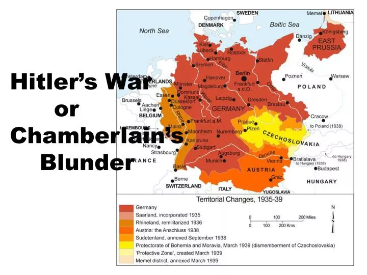 hitler s war or chamberlain s blunder