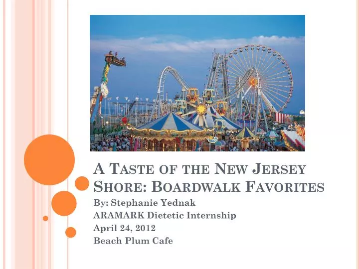 a taste of the new jersey shore boardwalk favorites