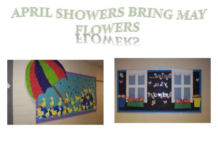 april showers bring may flowers