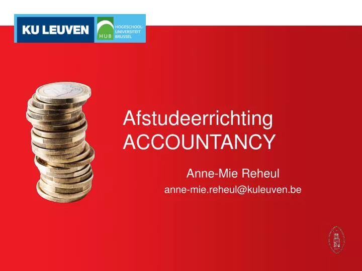 afstudeerrichting accountancy