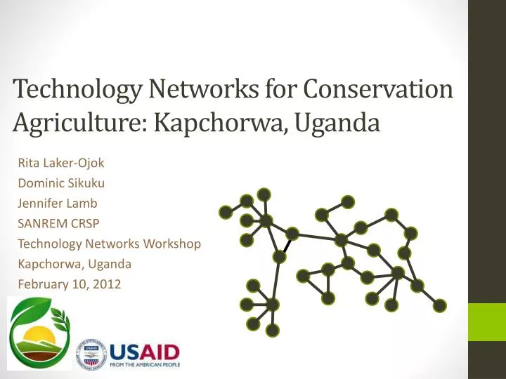 technology networks for conservation agriculture kapchorwa uganda