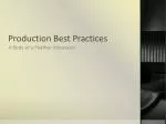 Essential Video Production Best Practices for Amateurs and Pros Alike - slide 1