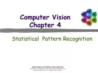 Computer Vision Chapter 4