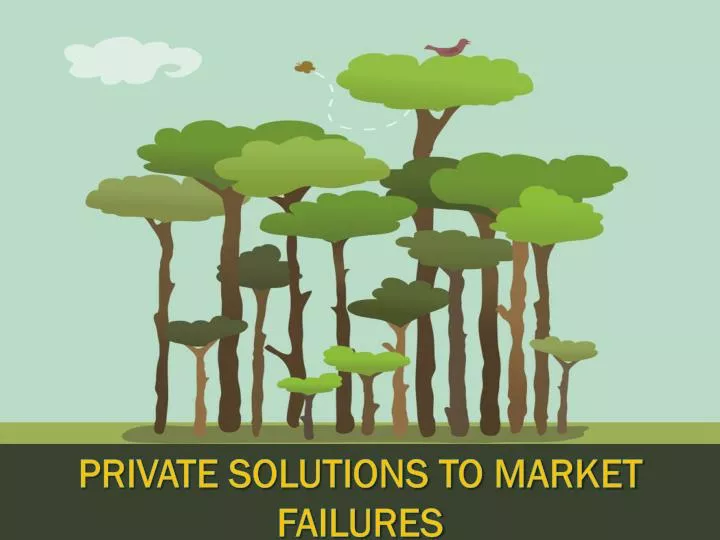 private solutions to market failures