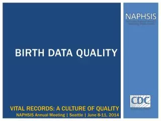 Birth data quality