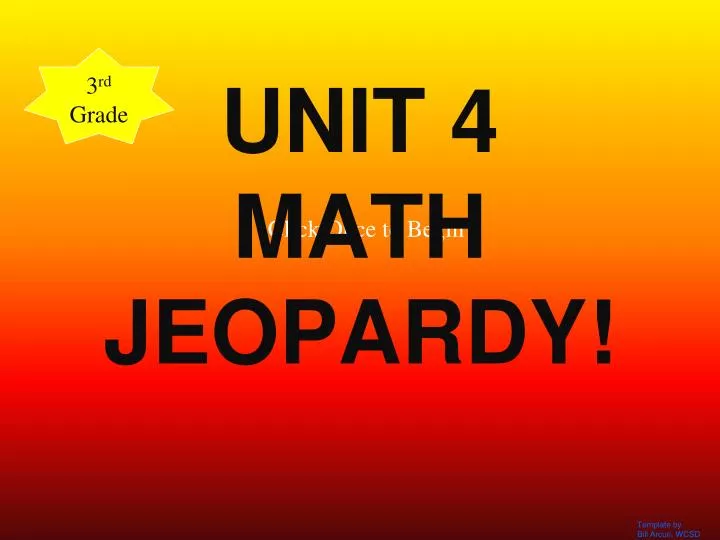 unit 4 math jeopardy