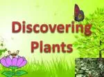 Discovering Plants - slide 1