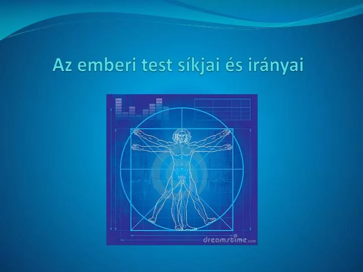 az emberi test s kjai s ir nyai