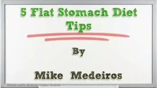 ppt 36712 5 Flat Stomach Diet Tips
