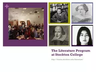 The Literature Program at Stockton College