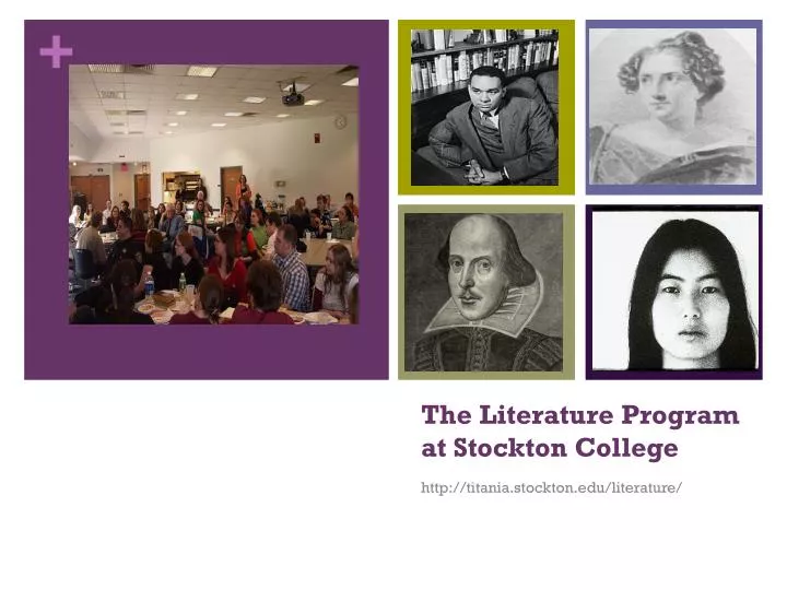 the literature program at stockton college